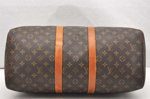 Authentic Louis Vuitton Monogram Keepall 45 Travel Boston Bag M41428 LV 7363K