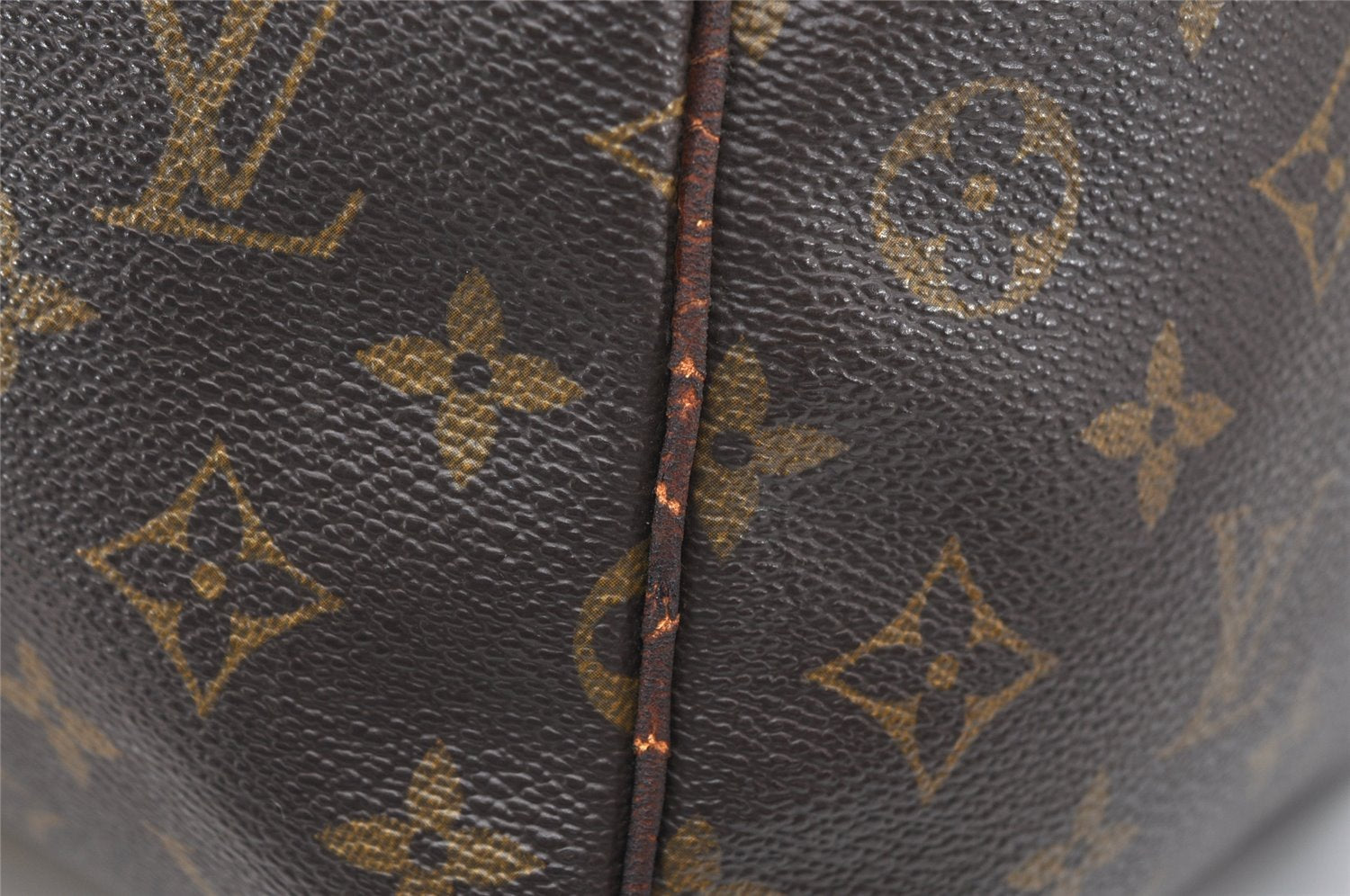 Authentic Louis Vuitton Monogram Keepall 45 Travel Boston Bag M41428 LV 7363K