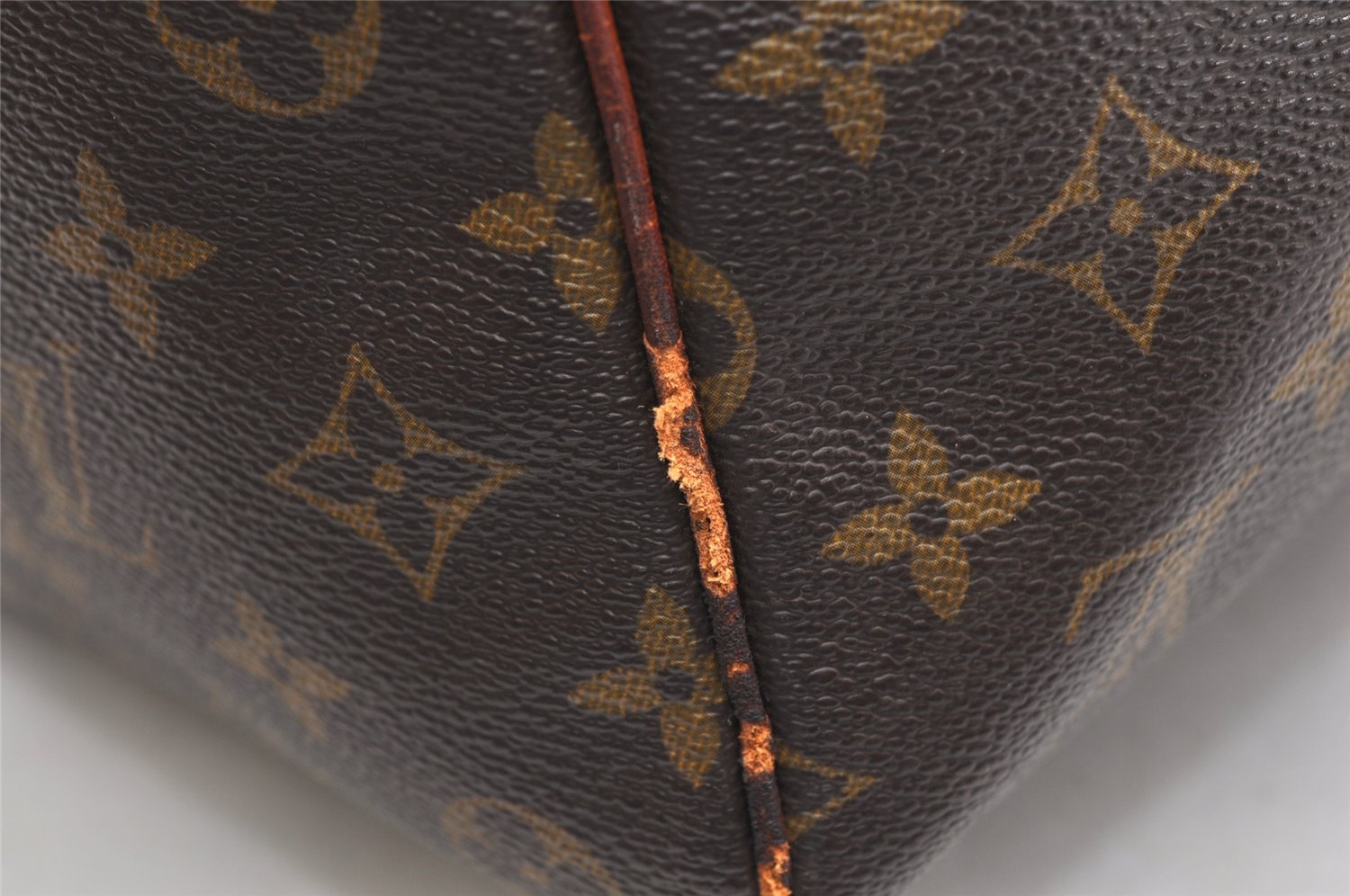 Authentic Louis Vuitton Monogram Keepall 45 Travel Boston Bag M41428 LV 7363K