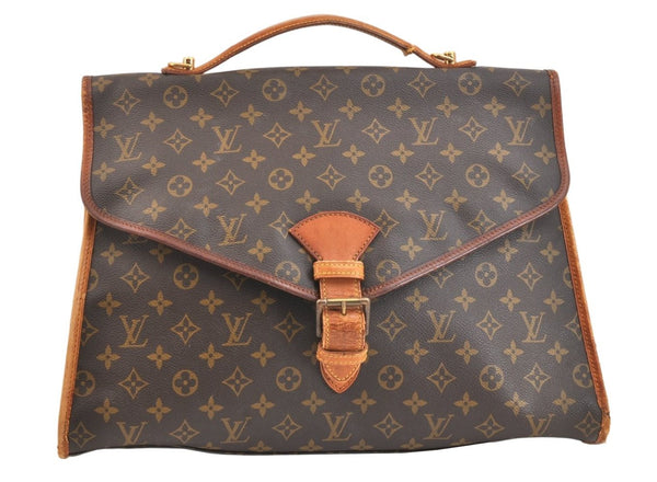 Authentic Louis Vuitton Monogram Beverly 44 M51120 2Way Hand Bag Junk 7364K