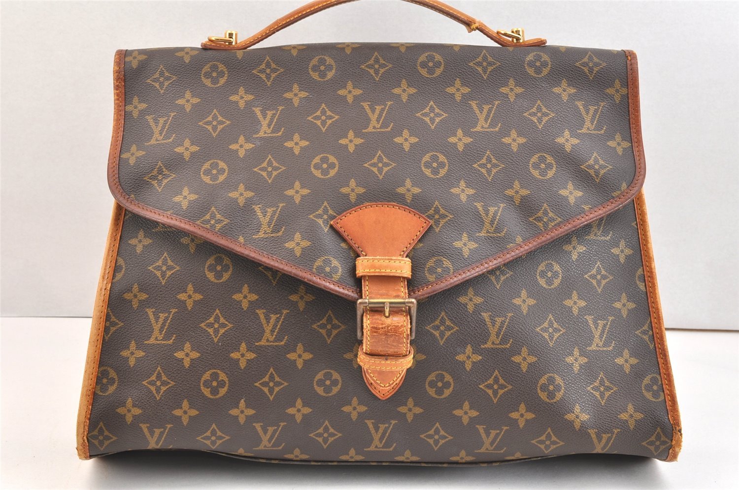 Authentic Louis Vuitton Monogram Beverly 44 M51120 2Way Hand Bag Junk 7364K