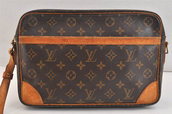 Authentic Louis Vuitton Monogram Trocadero 30 Shoulder Bag M51272 LV Junk 7366K