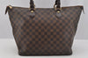Authentic Louis Vuitton Damier Saleya MM Shoulder Tote Bag N51182 LV 7367I