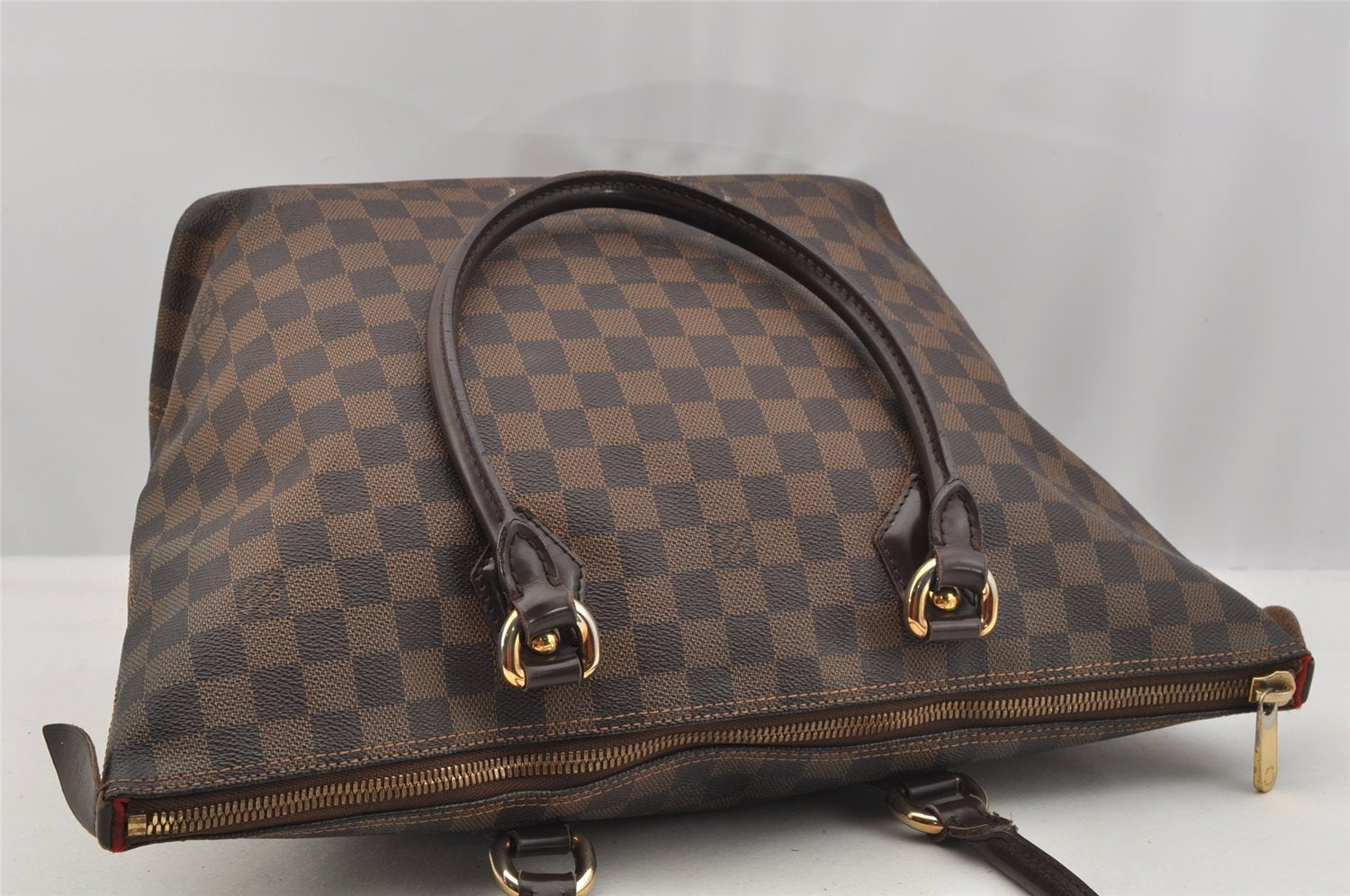 Authentic Louis Vuitton Damier Saleya MM Shoulder Tote Bag N51182 LV 7367I