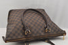 Authentic Louis Vuitton Damier Saleya MM Shoulder Tote Bag N51182 LV 7367I