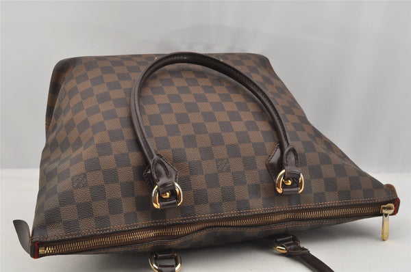Authentic Louis Vuitton Damier Saleya MM Shoulder Tote Bag N51182 LV 7367I