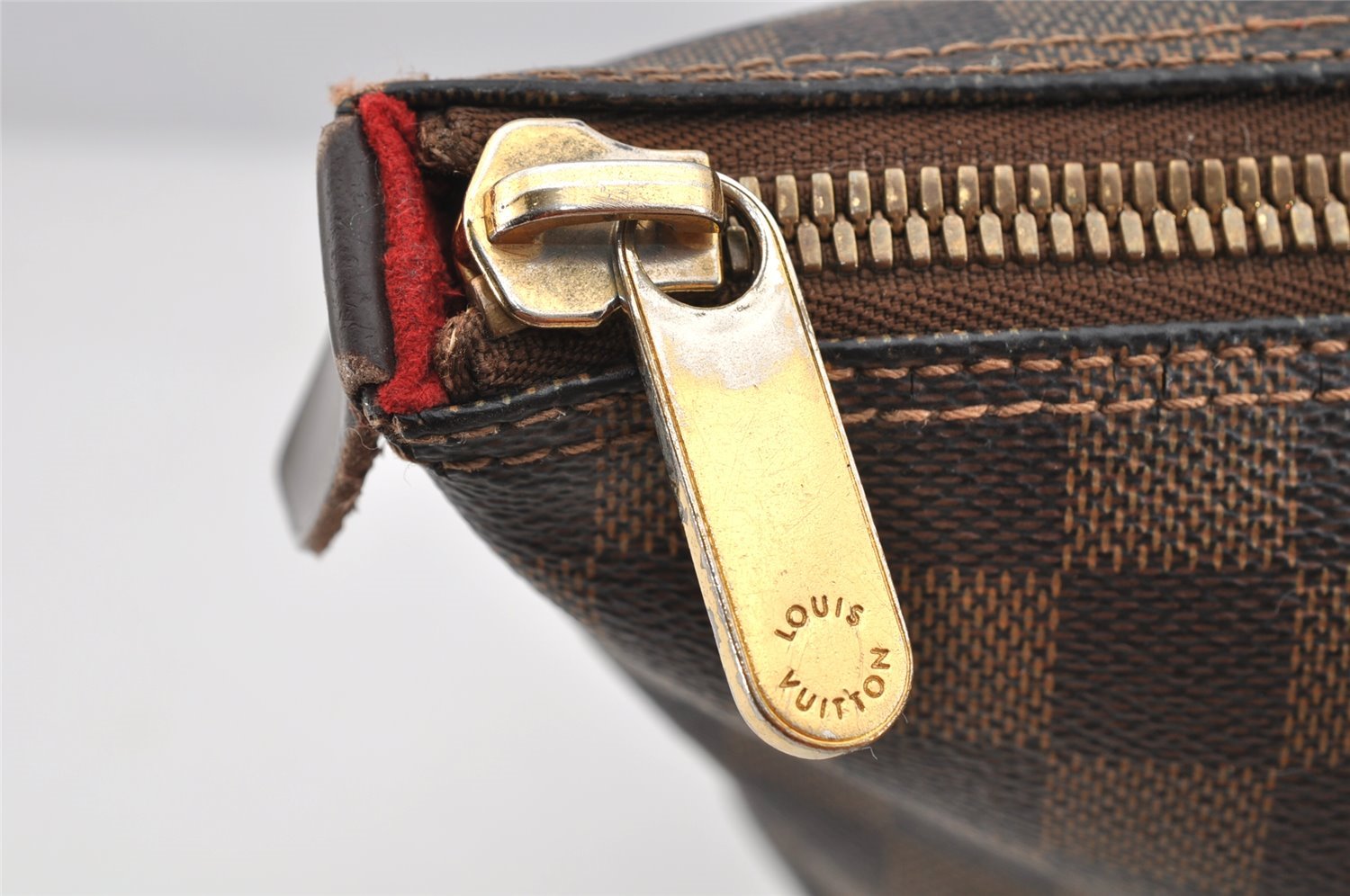 Authentic Louis Vuitton Damier Saleya MM Shoulder Tote Bag N51182 LV 7367I