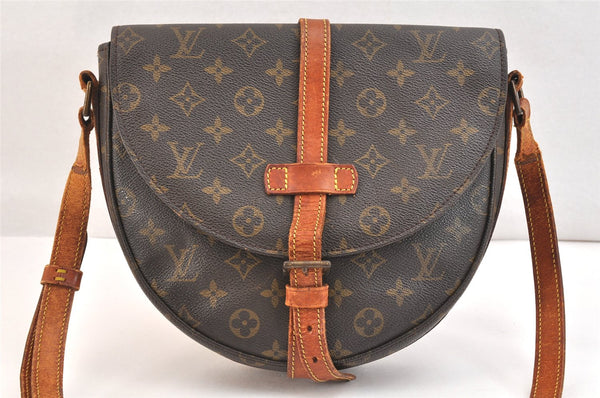 Authentic Louis Vuitton Monogram Chantilly GM Shoulder Bag M51232 LV Junk 7367K