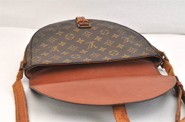 Authentic Louis Vuitton Monogram Chantilly GM Shoulder Bag M51232 LV Junk 7367K