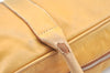 Authentic PRADA Nappa Hydre Leather Shoulder Hand Bag BR0962 Yellow 7368F