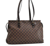 Authentic Louis Vuitton Damier Chelsea Shoulder Tote Bag N51119 LV 7371I