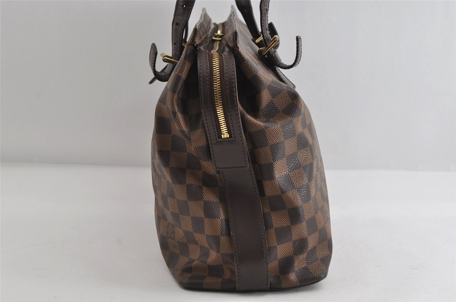 Authentic Louis Vuitton Damier Chelsea Shoulder Tote Bag N51119 LV 7371I
