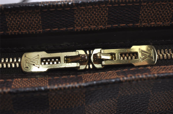 Authentic Louis Vuitton Damier Chelsea Shoulder Tote Bag N51119 LV 7371I