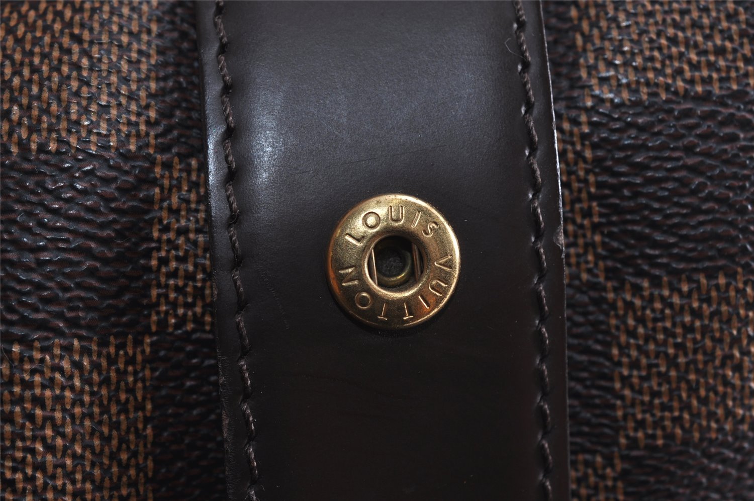 Authentic Louis Vuitton Damier Chelsea Shoulder Tote Bag N51119 LV 7371I