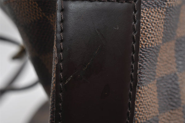 Authentic Louis Vuitton Damier Chelsea Shoulder Tote Bag N51119 LV 7371I