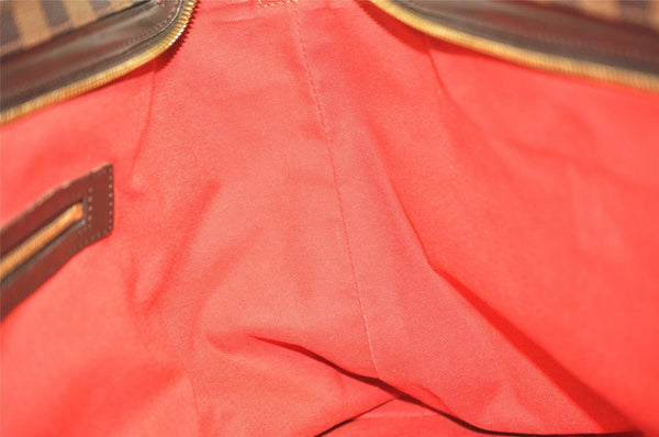 Authentic Louis Vuitton Damier Chelsea Shoulder Tote Bag N51119 LV 7371I