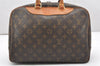 Authentic Louis Vuitton Monogram Deauville Hand Bag M47270 LV 7372K