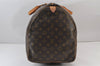 Authentic Louis Vuitton Monogram Keepall 55 Travel Boston Bag M41424 LV 7373J