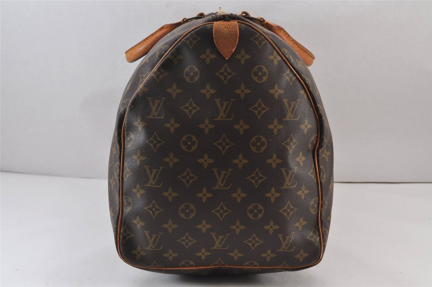 Authentic Louis Vuitton Monogram Keepall 55 Travel Boston Bag M41424 LV 7373J