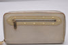 Authentic Louis Vuitton Suhali Zippy Long Wallet Purse White M93026 LV 7374I