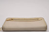 Authentic Louis Vuitton Suhali Zippy Long Wallet Purse White M93026 LV 7374I