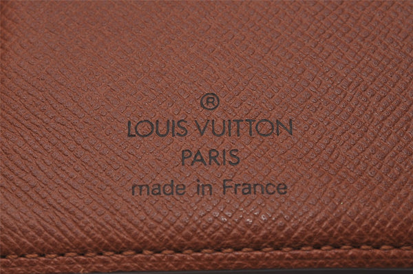 Authentic Louis Vuitton Monogram Agenda PM Notebook Cover R20005 LV 7375I