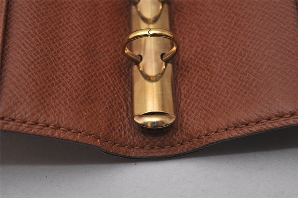 Authentic Louis Vuitton Monogram Agenda PM Notebook Cover R20005 LV 7375I