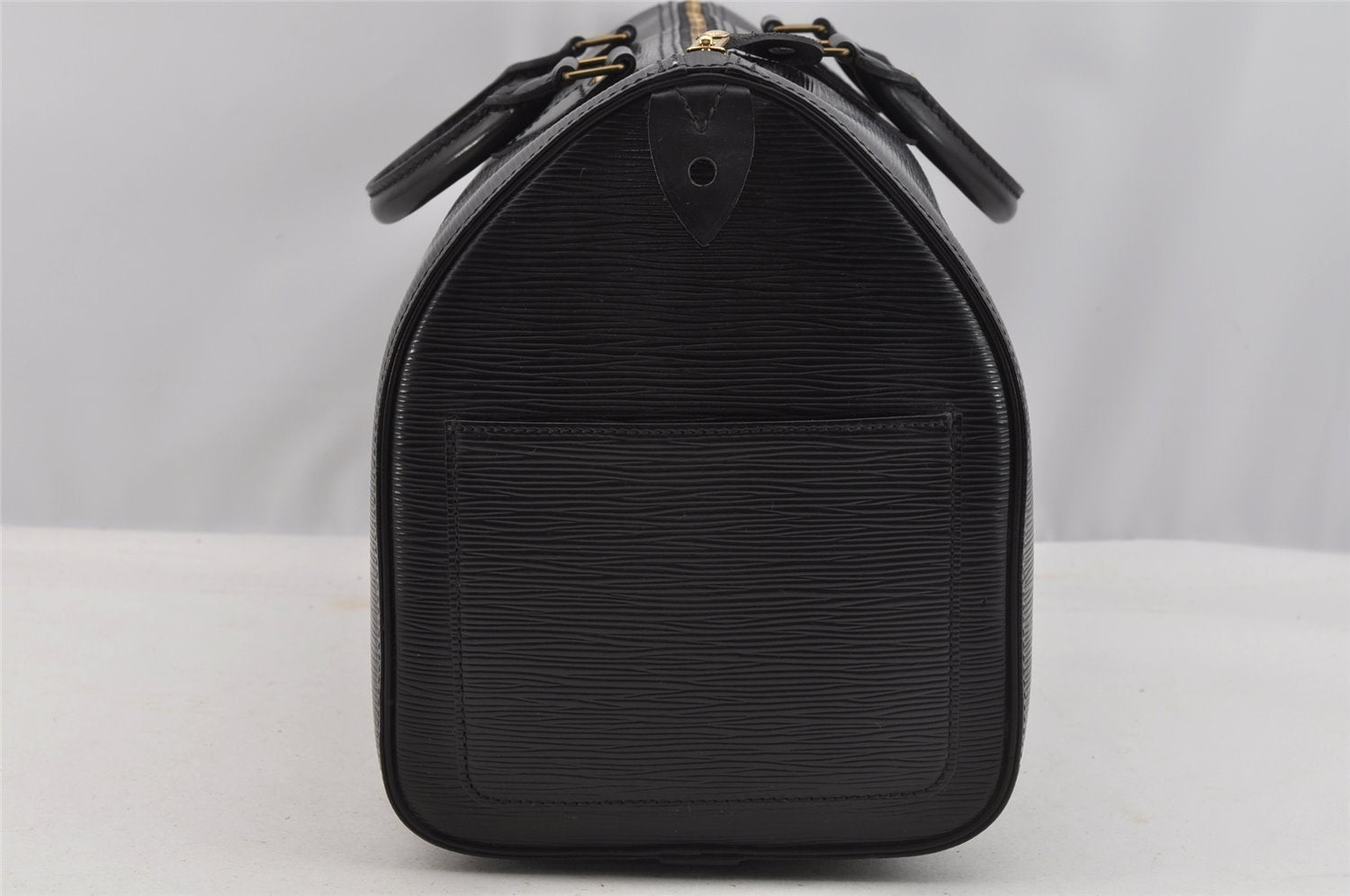 Authentic Louis Vuitton Epi Speedy 35 Hand Boston Bag Black M42992 LV 7376I