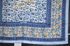 Authentic HERMES Carre 90 Scarf "CHASSE EN INDE" Silk Light Blue 7380K