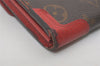 Authentic Louis Vuitton Monogram Portefeuille Sarah Retiro M61184 Wallet 7381I