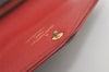 Authentic Louis Vuitton Monogram Portefeuille Sarah Retiro M61184 Wallet 7381I