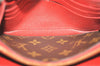 Authentic Louis Vuitton Monogram Portefeuille Sarah Retiro M61184 Wallet 7381I