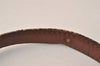 Authentic Louis Vuitton Leather Shoulder Strap Brown 40.6-47.6" LV 7382J