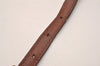 Authentic Louis Vuitton Leather Shoulder Strap Brown 40.6-47.6" LV 7382J