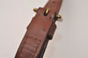 Authentic Louis Vuitton Leather Shoulder Strap Brown 40.6-47.6" LV 7382J