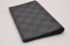 Auth Louis Vuitton Damier Graphite Agenda Poshe Note Book Cover R20975 LV 7383I