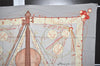 Authentic HERMES Carre 90 Scarf "La Musique des Spheres" Silk Gray 7383K