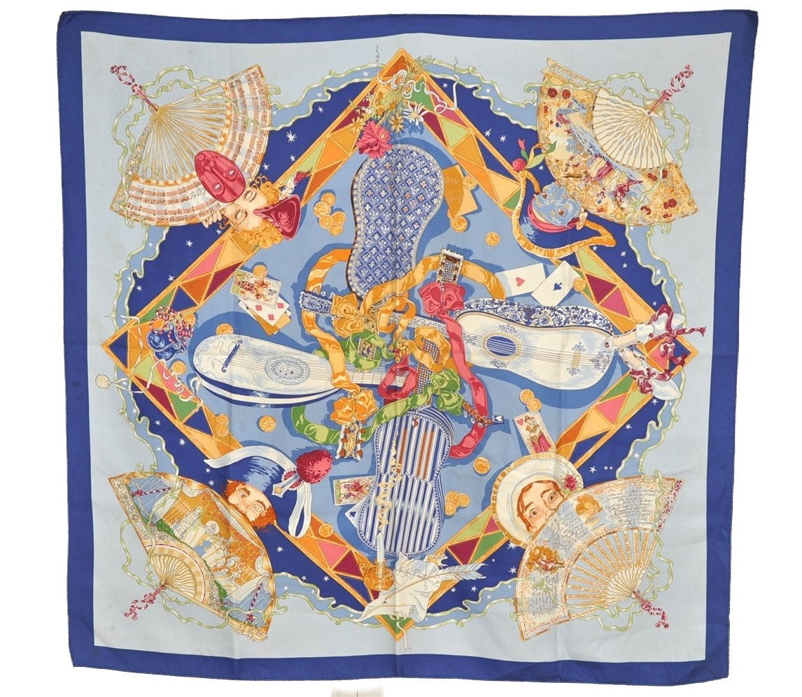 Authentic HERMES Carre 90 Scarf 