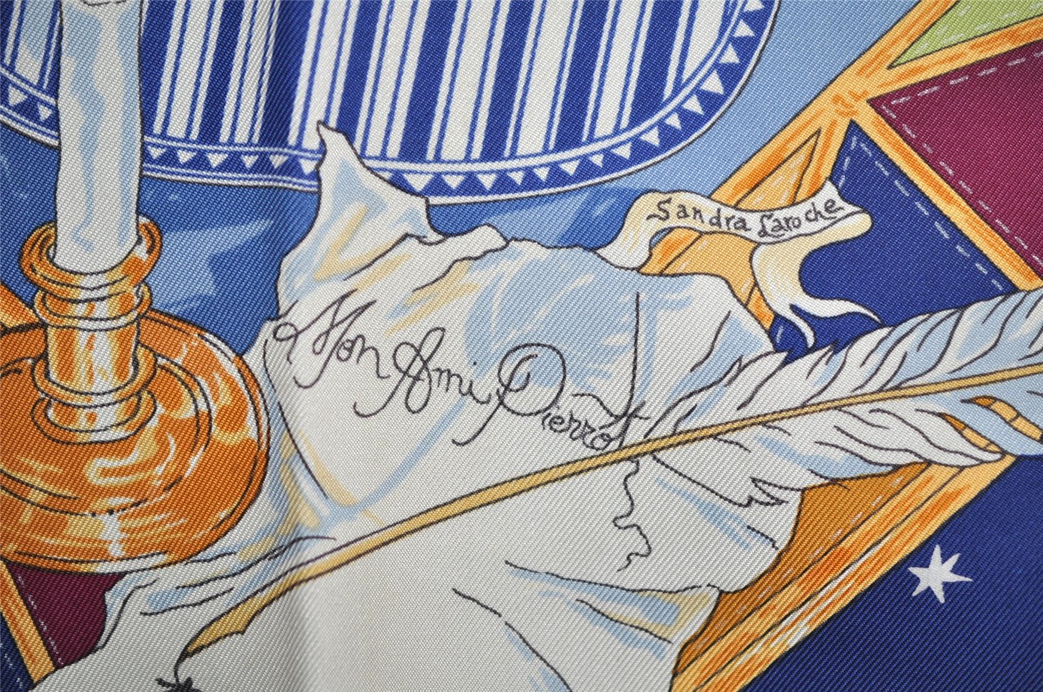 Authentic HERMES Carre 90 Scarf 