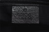 Authentic GUCCI Shoulder Cross Body Bag GG Canvas Leather 27639 Black 7392I