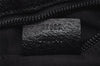 Authentic GUCCI Shoulder Cross Body Bag GG Canvas Leather 27639 Black 7392I