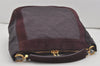 Auth Louis Vuitton Monogram Empreinte Audacieuse MM Shoulder Bag Purple LV 7396I