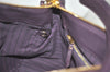Auth Louis Vuitton Monogram Empreinte Audacieuse MM Shoulder Bag Purple LV 7396I
