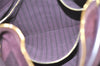 Auth Louis Vuitton Monogram Empreinte Audacieuse MM Shoulder Bag Purple LV 7396I