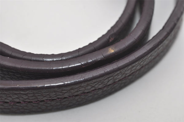 Auth Louis Vuitton Monogram Empreinte Audacieuse MM Shoulder Bag Purple LV 7396I