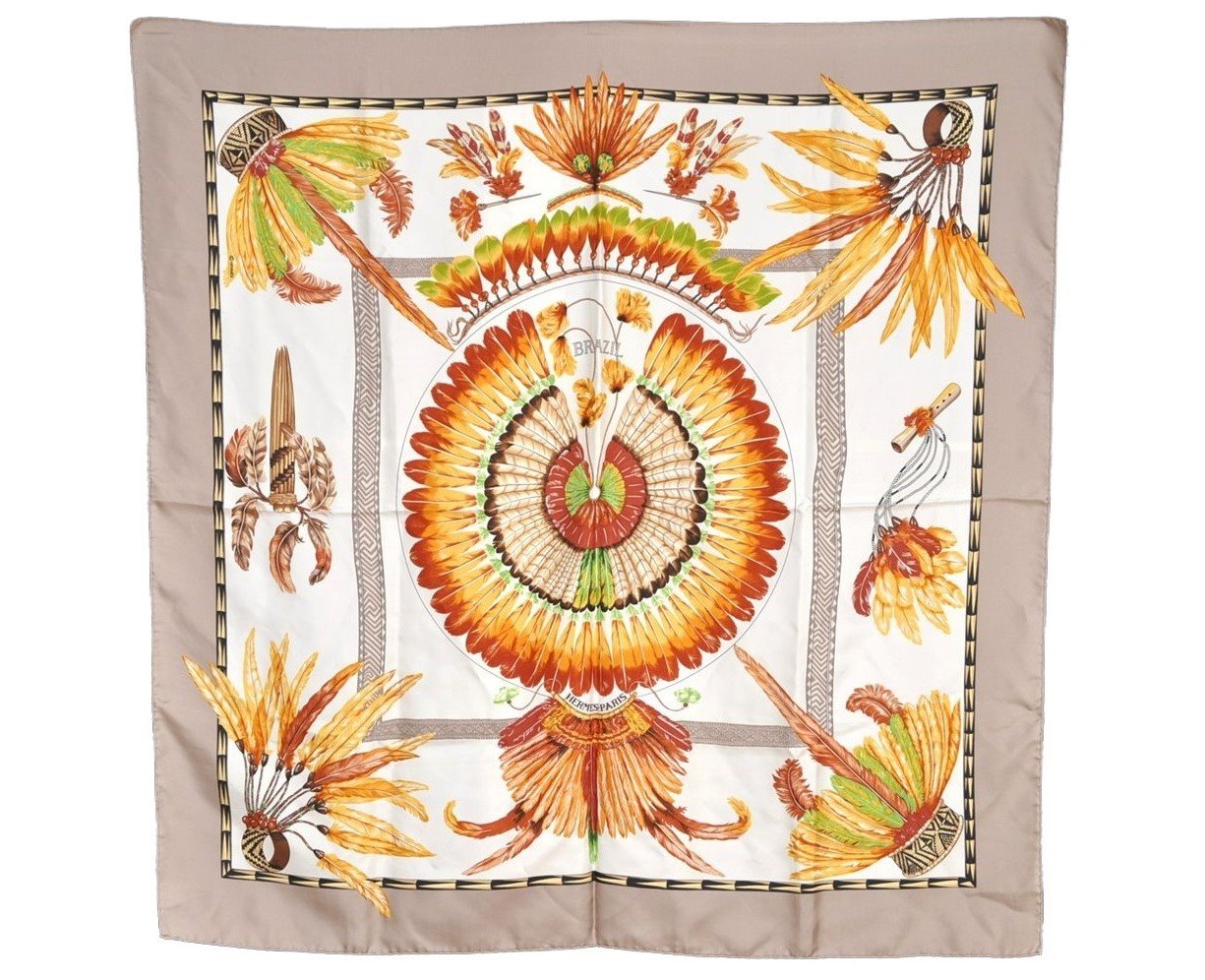 Authentic HERMES Carre 90 Scarf 