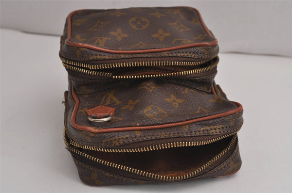 Authentic Louis Vuitton Monogram Amazone Shoulder Cross Bag Old Model Junk 7397J