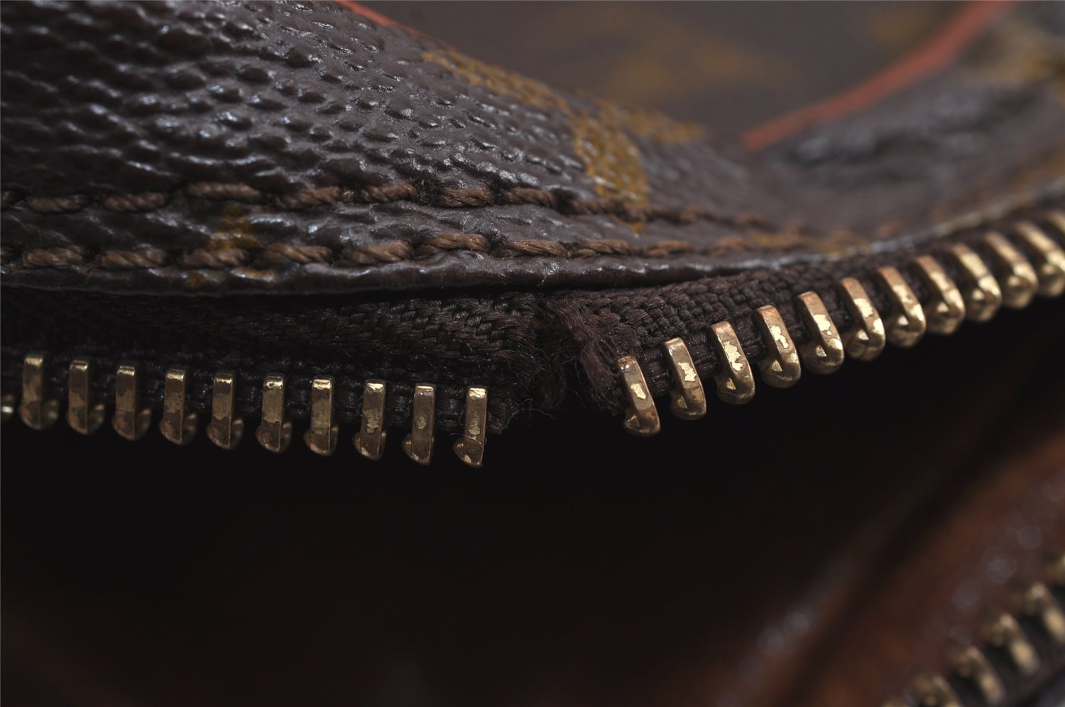 Authentic Louis Vuitton Monogram Amazone Shoulder Cross Bag Old Model Junk 7397J