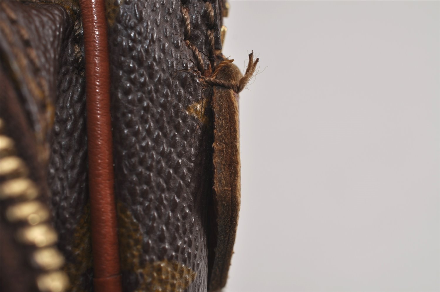 Authentic Louis Vuitton Monogram Amazone Shoulder Cross Bag Old Model Junk 7397J