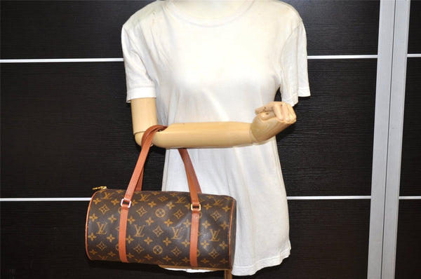 Authentic Louis Vuitton Monogram Papillon 30 Hand Bag Old Model LV 7397K